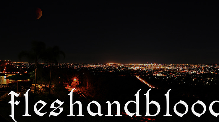 fleshandblood Font