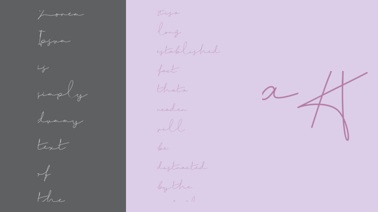 Romance Challista Font