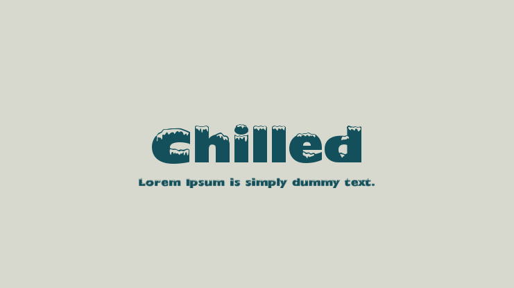Chilled Font