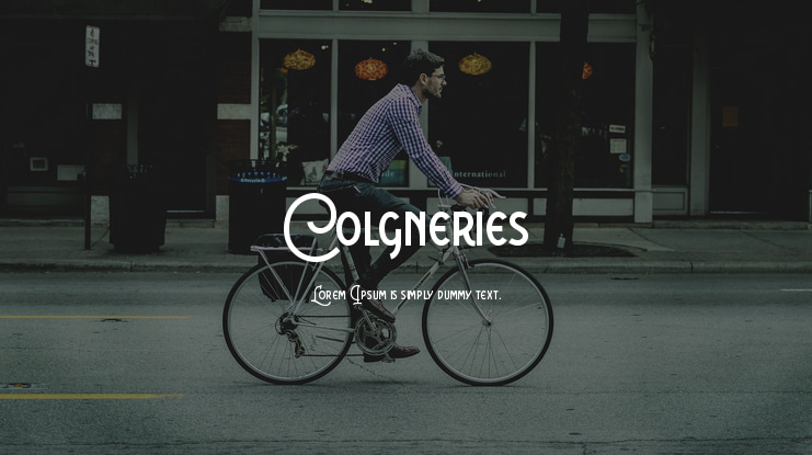 Colgneries Font