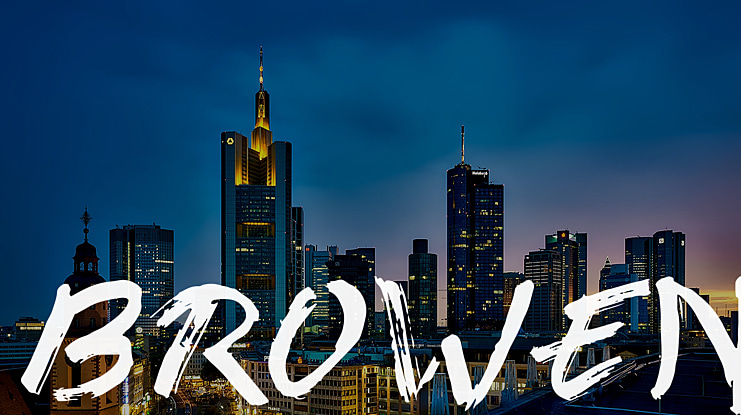 BROWEN Font
