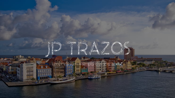 JP TRAZOS Font