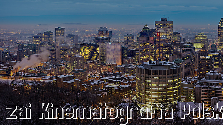 zai Kinematografia Polska 1908 Font Family