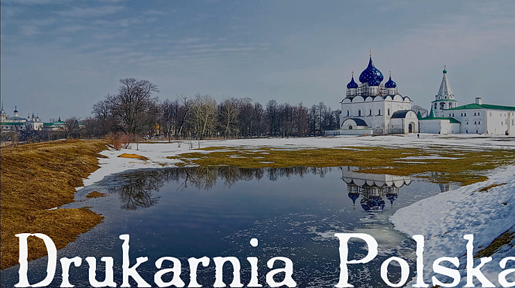 Drukarnia Polska Font