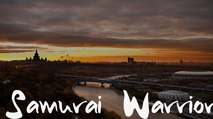Samurai Warrior Font