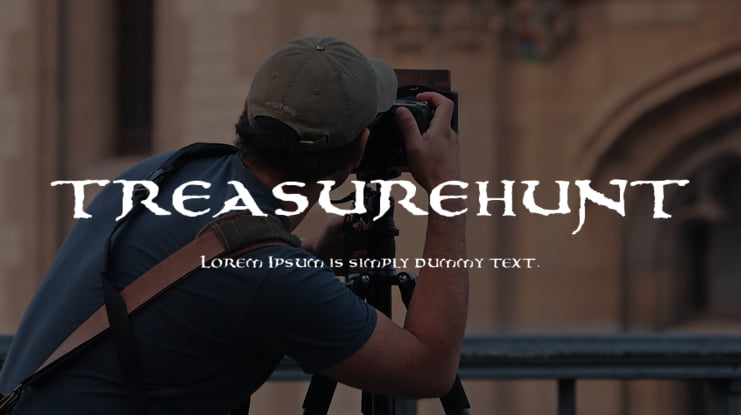 treasurehunt Font