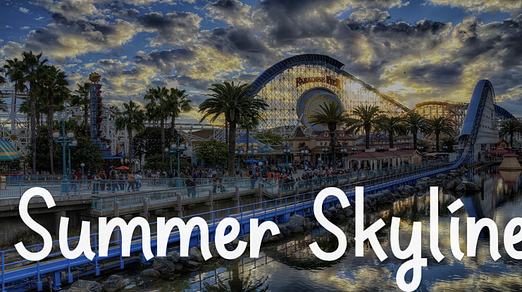 Summer Skyline Font