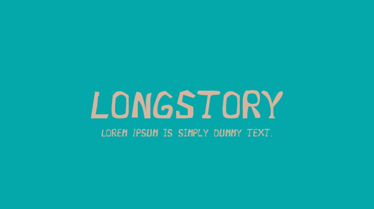LongStory Font