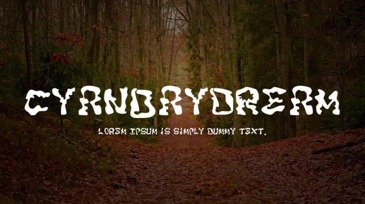 CyanDaydream Font