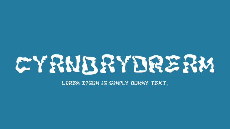 CyanDaydream Font