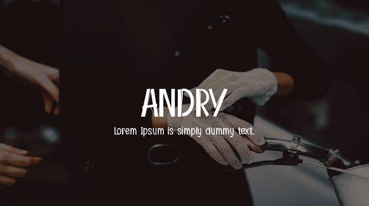 ANDRY Font