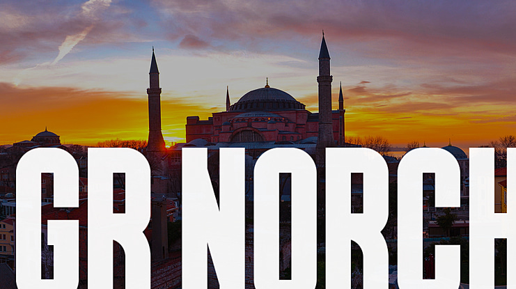 GR NORCH Font