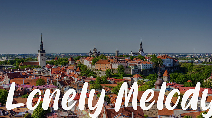 Lonely Melody Font