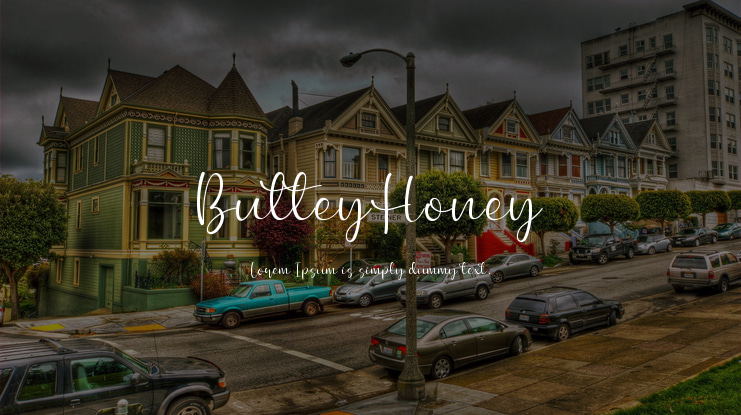 ButteyHoney Font