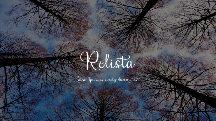 Relista Font