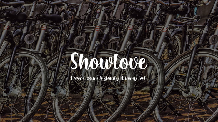 Showlove Font