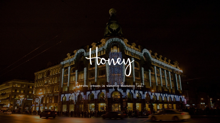 Honey Font