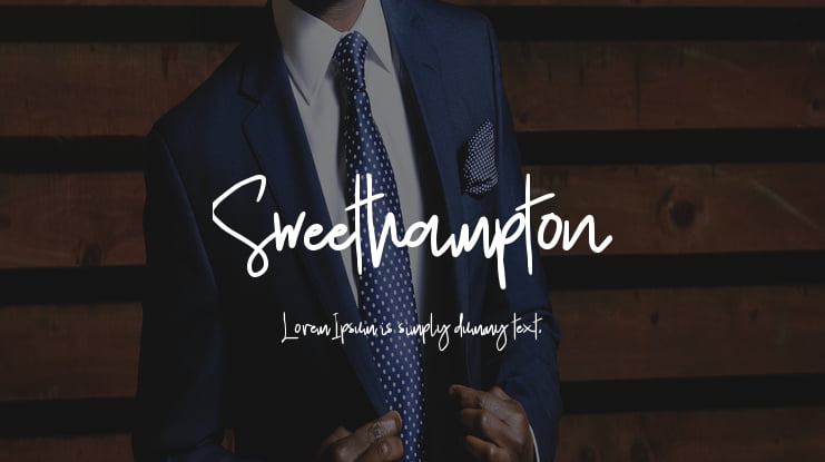 Sweethampton Font