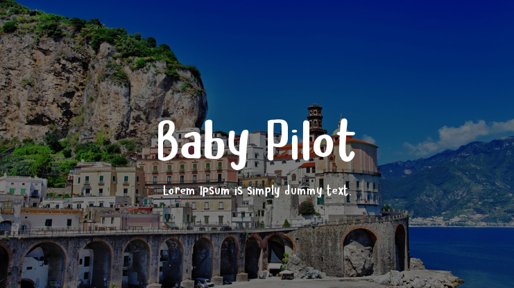 Baby Pilot Font
