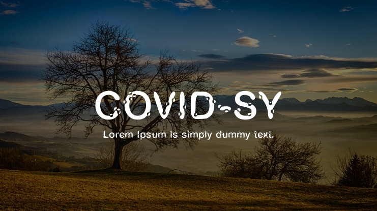 COVID-SY Font