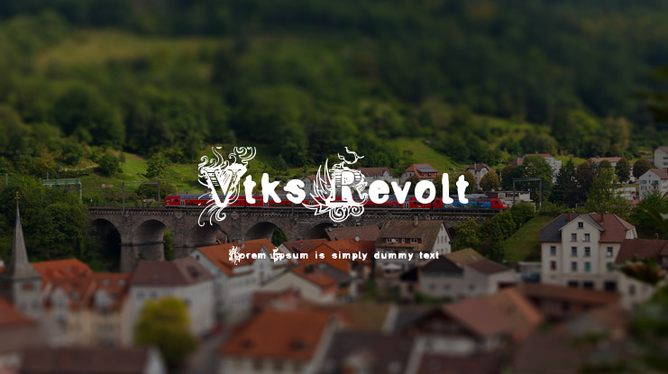Vtks Revolt Font