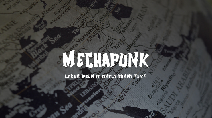 Mechapunk Font Family