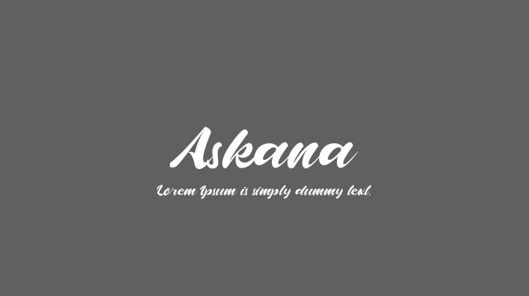 Askana Font