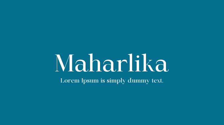 Maharlika Font