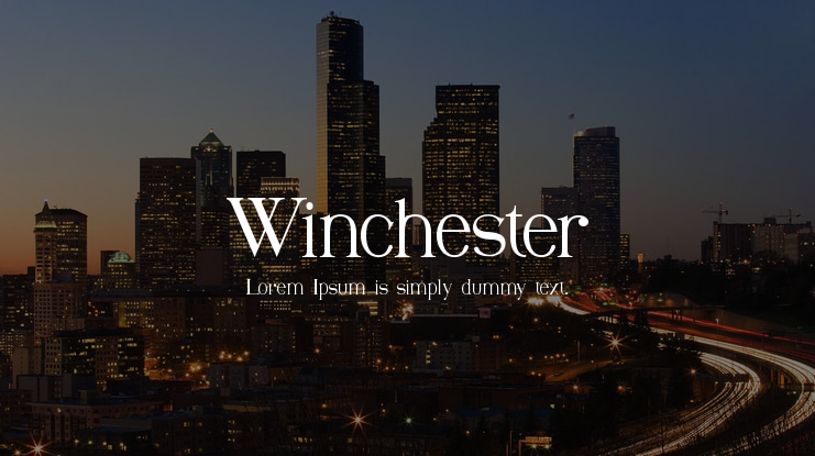 Winchester Font