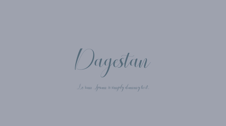 Dagestan Font