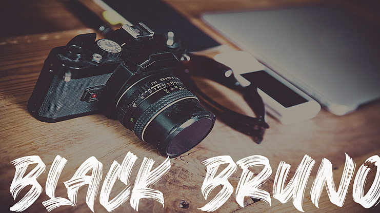 Black Bruno Font