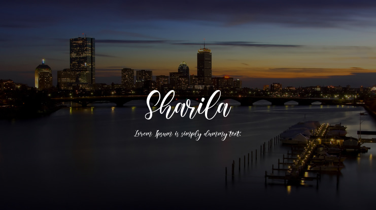 Sharila Font