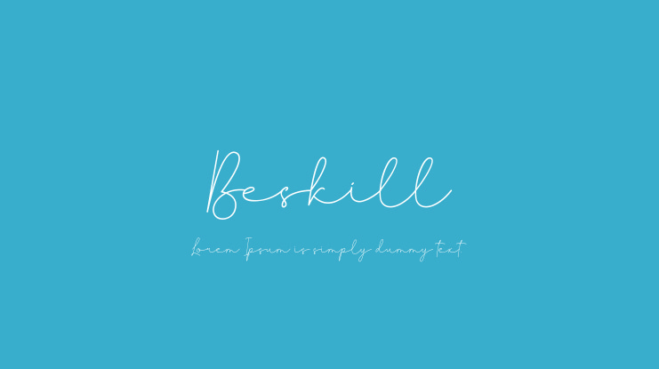 Beskill Font