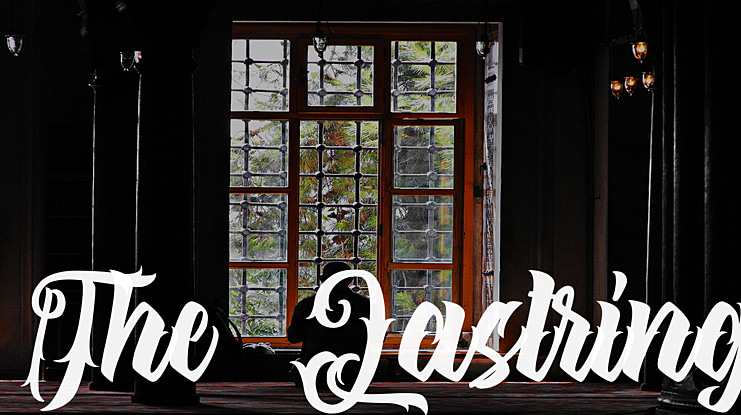 The Lastring Font