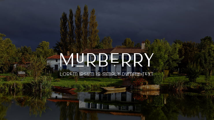 Murberry Font