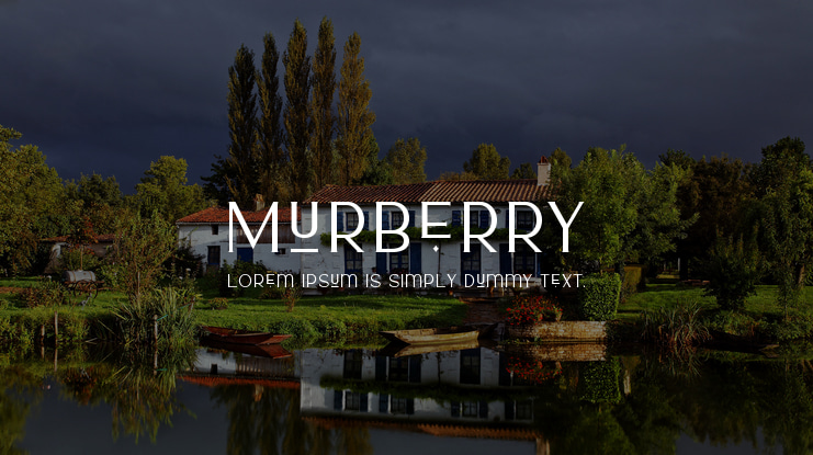 Murberry Font