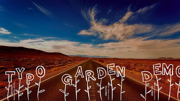 Typo Garden Demo Font