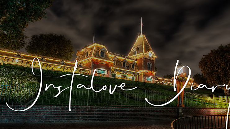Instalove Diary Font
