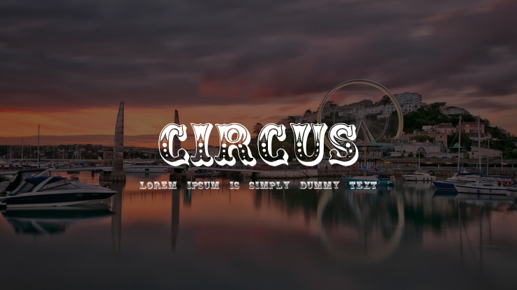 Circus Font