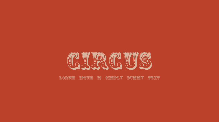 Circus Font
