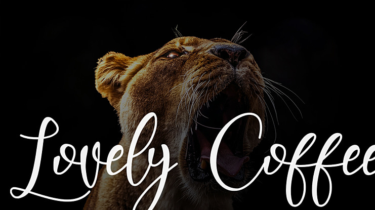 Lovely Coffee Font