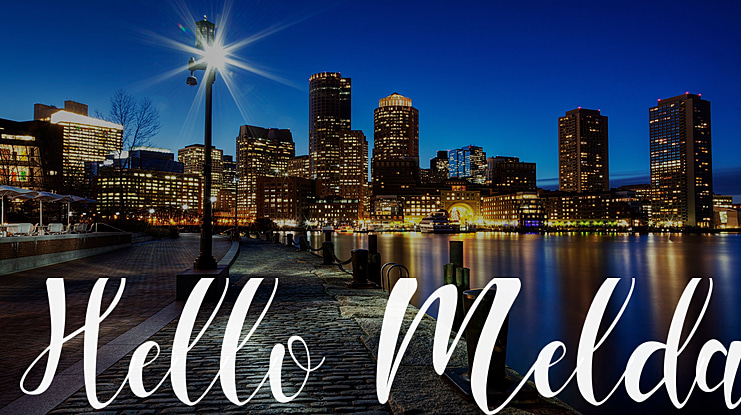 Hello Melda Font