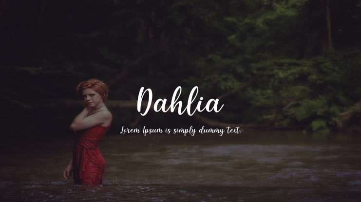 Dahlia Font