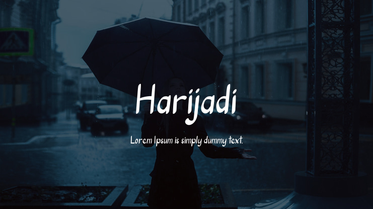 Harijadi Font