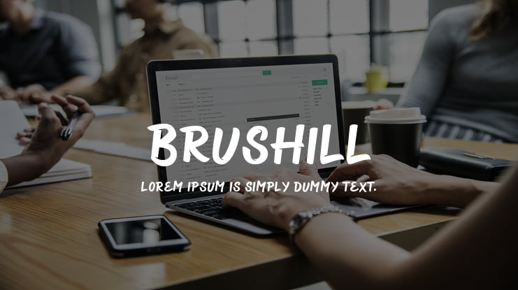 Brushill Font