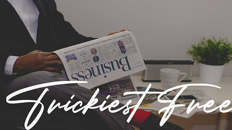 Trickiest Free Font