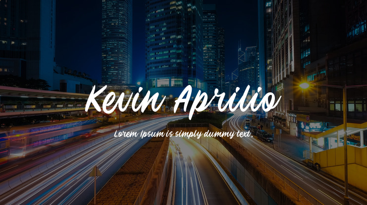 Kevin Aprilio Font