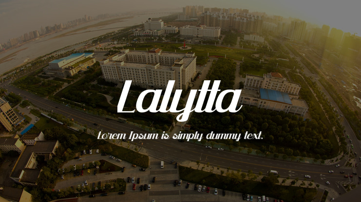 Lalytta Font