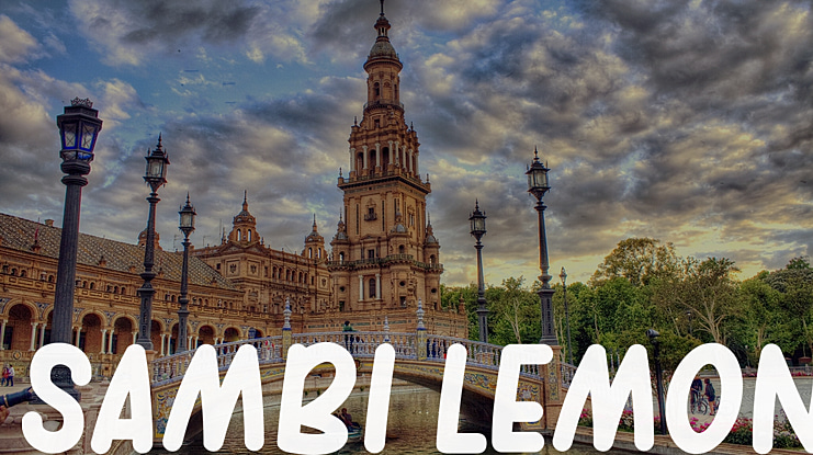 sambi lemon Font