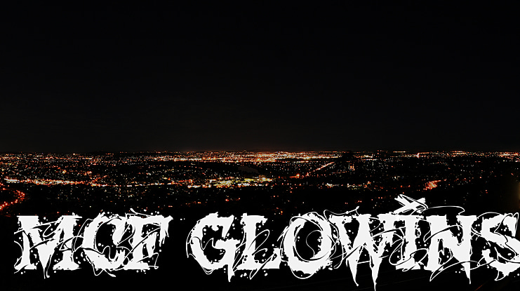 MCF Glowins Font
